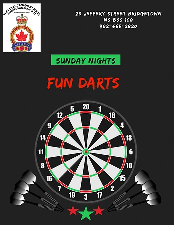 Poster for Fun Darts