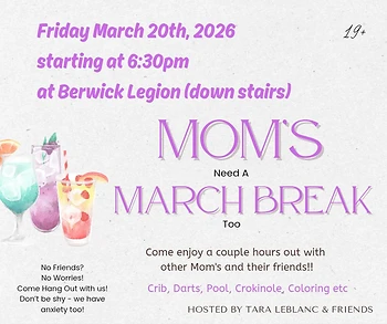 Poster for Mom's Need a March Break Too