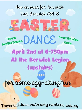 Poster for Family Easter Dance