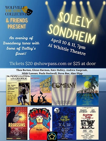 Poster for Solely Sondheim - A Musical Revue