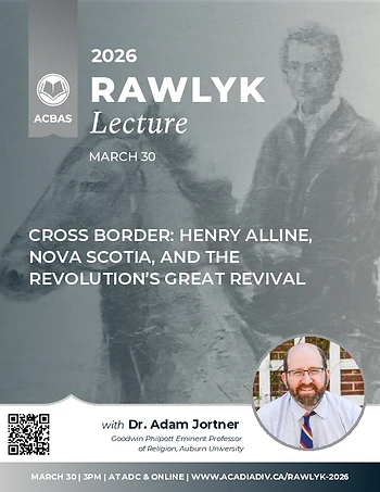 Poster for Rawlyk Lecture