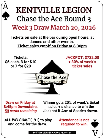 Poster for Chase the Ace Draw