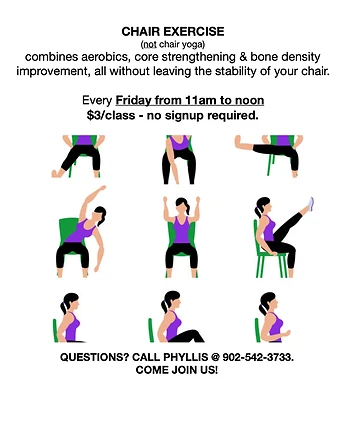 Poster for Chair Exercise