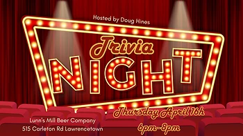 Poster for Trivia Night with Doug Hines