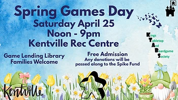 Poster for Spring Games Day