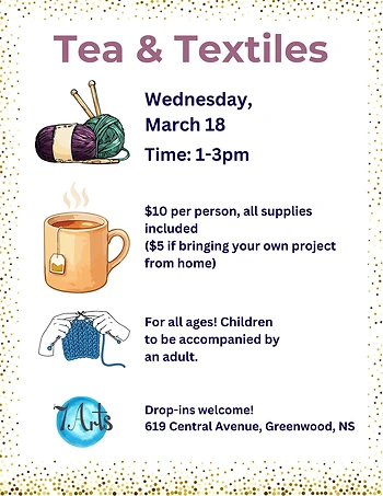 Poster for Tea & Textiles