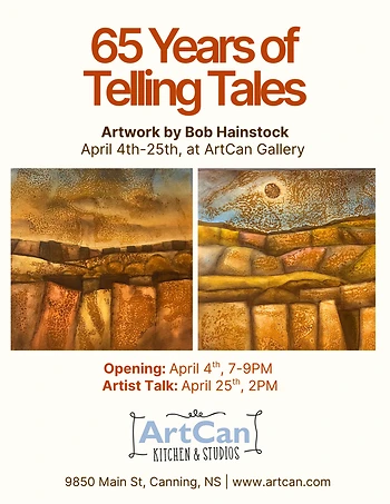 Poster for ArtCan Gallery Reception