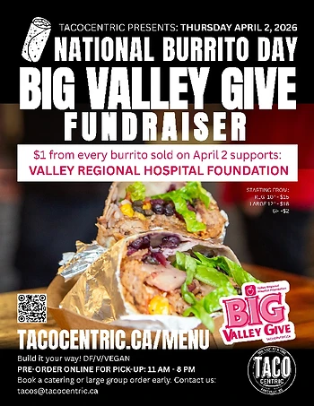 Poster for National Burrito Day