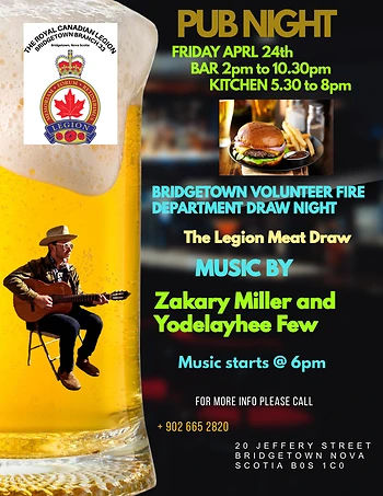 Poster for Pub Night