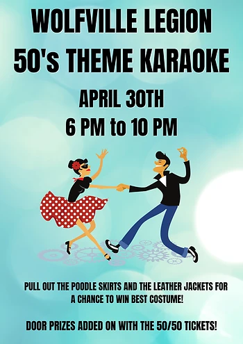 Poster for Karaoke Night