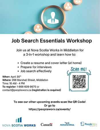 Poster for Job Search Essentials