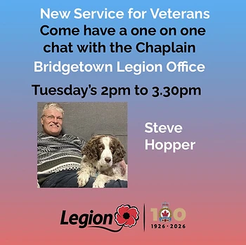 Poster for Veterans Drop in
