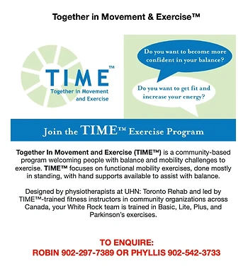 Poster for Together in Movement & Exercise™