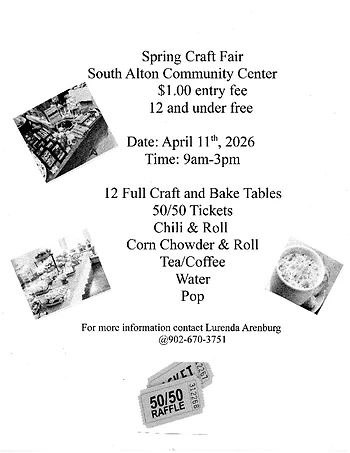 Poster for Spring Craft Fair