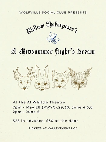 Poster for Midsummer Night's Dream