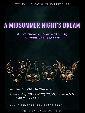 Poster for Midsummer Night's Dream