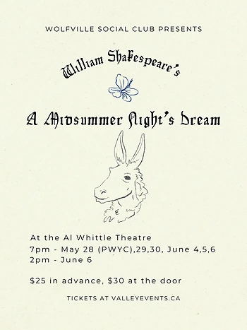 Poster for Midsummer Night's Dream