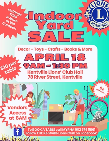 Poster for Indoor Yard Sale