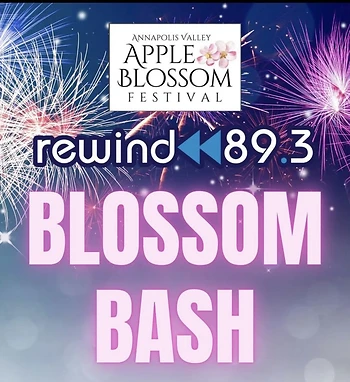Poster for Apple Blossom Festival Blossom Bash