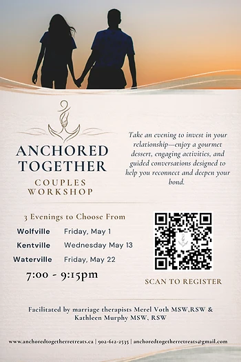 Poster for Couples Workshop, A Guided Date Night