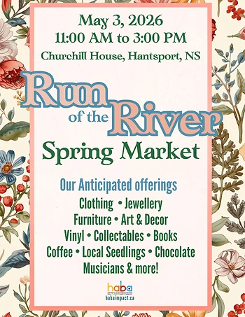 Poster for Run of the River Spring Market