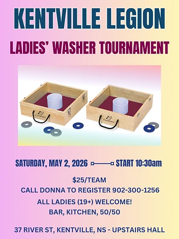 Poster for Ladies' Washer Tournament