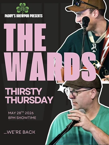 Poster for The Wards-  Thirsty Thursday Live Music