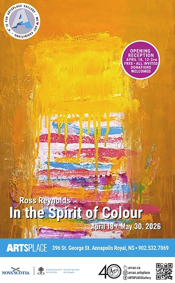 Poster for Opening | Ross Reynolds, In the Spirit of Colour