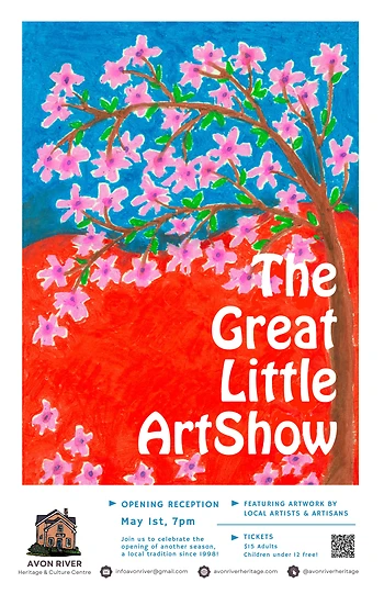 Poster for Great Little Art Show, Opening Reception