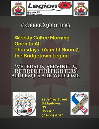 Poster for Veterans  Coffee Morning