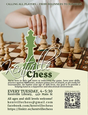 Poster for Chess Club