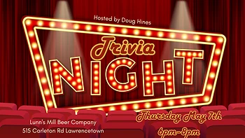 Poster for Trivia Night with Doug Hines