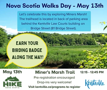 Poster for Nova Scotia Walks Day