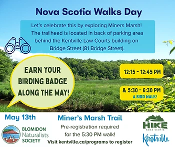 Poster for Nova Scotia Walks Day
