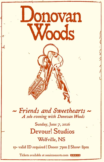 Poster for Donovan Woods