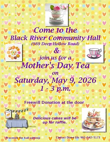 Poster for Mothers' Day Tea