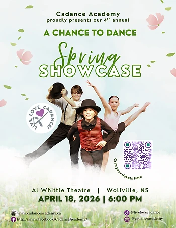 Poster for Cadance Spring Showcase