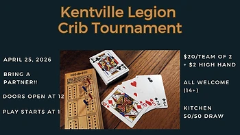 Poster for Crib Tournament