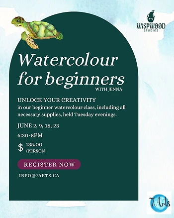 Poster for Watercolour for Beginners