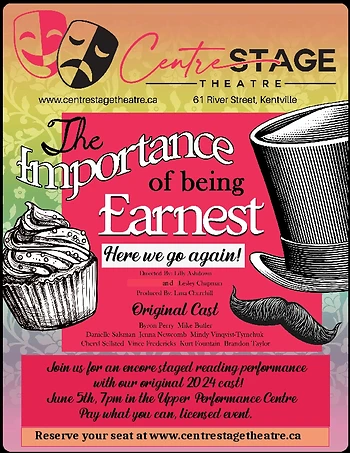 Poster for The Importance of Being Earnest