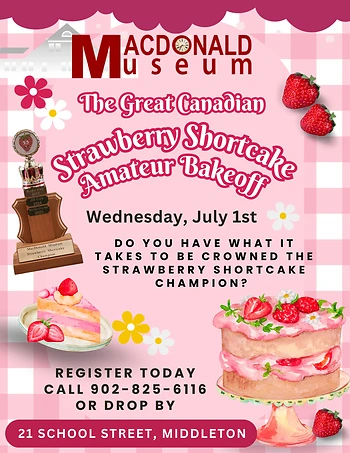 Poster for Strawberry Shortcake Amateur Bakeoff