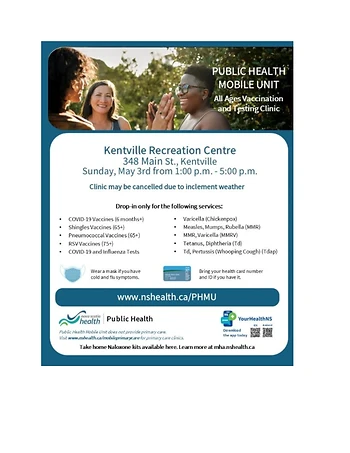 Poster for Public Health Mobile Unit