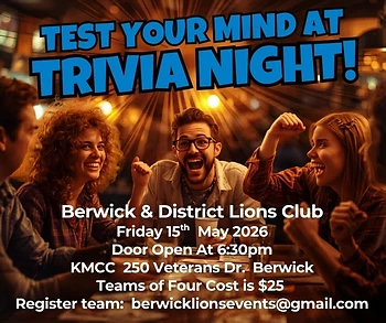 Poster for Trivia Night