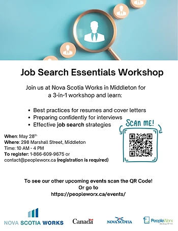 Poster for Job Search Essentials
