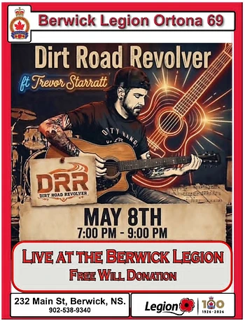 Poster for Dirt Road Revolver & Trevor Starratt