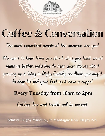 Poster for Coffee & Conversation