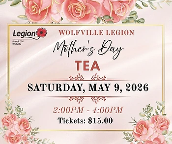 Poster for Mothers Day Tea Social