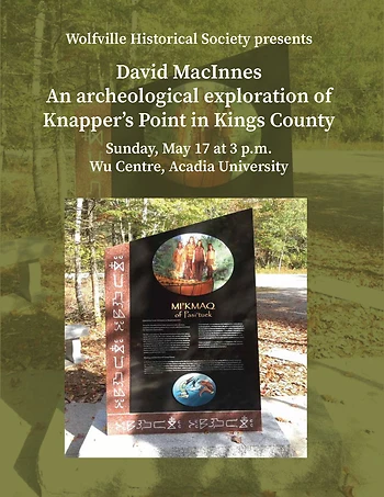 Poster for An Archeological look at Knappers Point