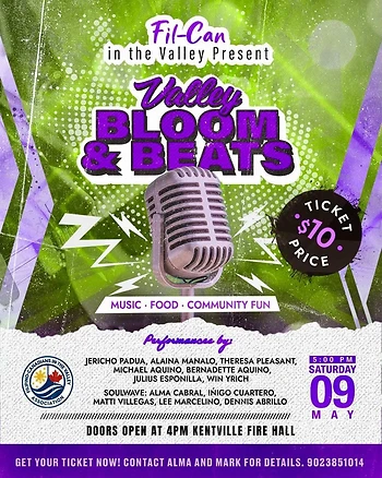 Poster for Valley Bloom & Beats