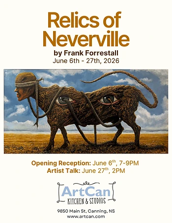 Poster for ArtCan Gallery Opening